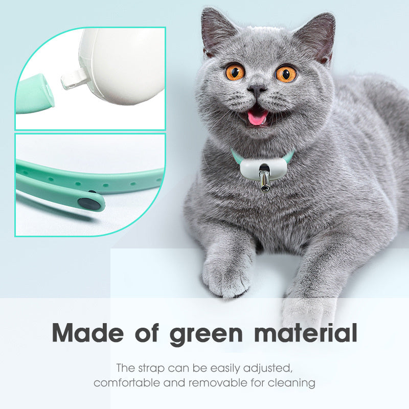 Smart Laser Cat Collar Toy – Automatic USB Rechargeable Teasing Collar