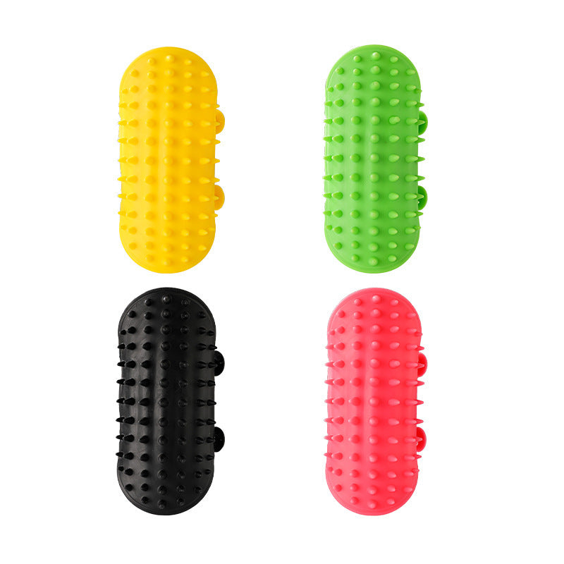 Pet Self-Grooming Corner Brush – Cat Hair Remover & Itch Relief Massager