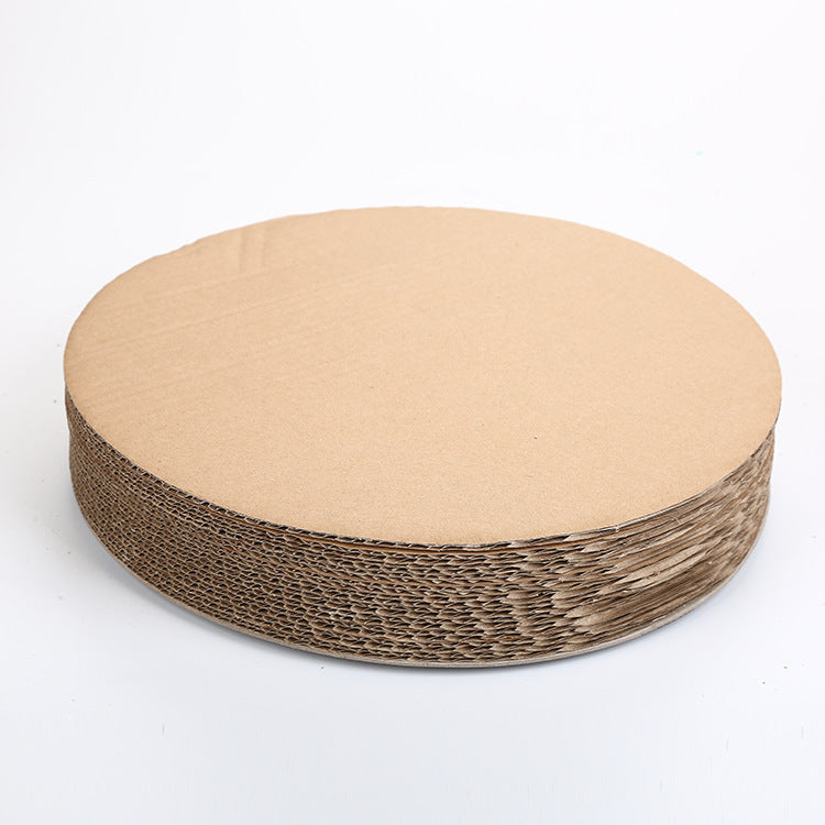 Honeycomb Corrugated Cat Scratcher Toy with Bell