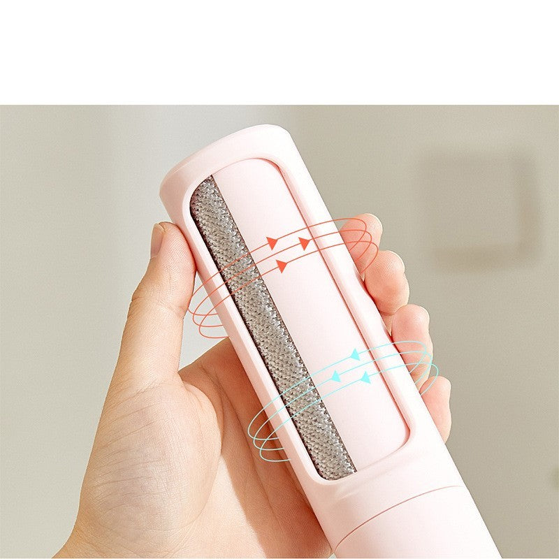 Reusable Pet Hair Remover Brush – Self-Cleaning Lint Roller for Dogs & Cats, Portable Fur Cleaner for Clothes, Furniture & Travel
