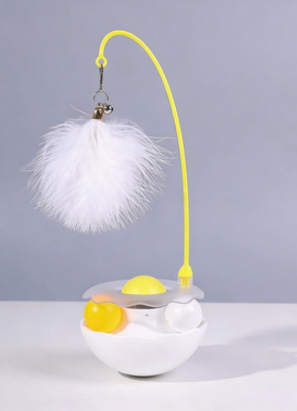 Interactive Cat Toy Ball with Bell – Self-Play Mint Ball Teaser for Indoor Cats