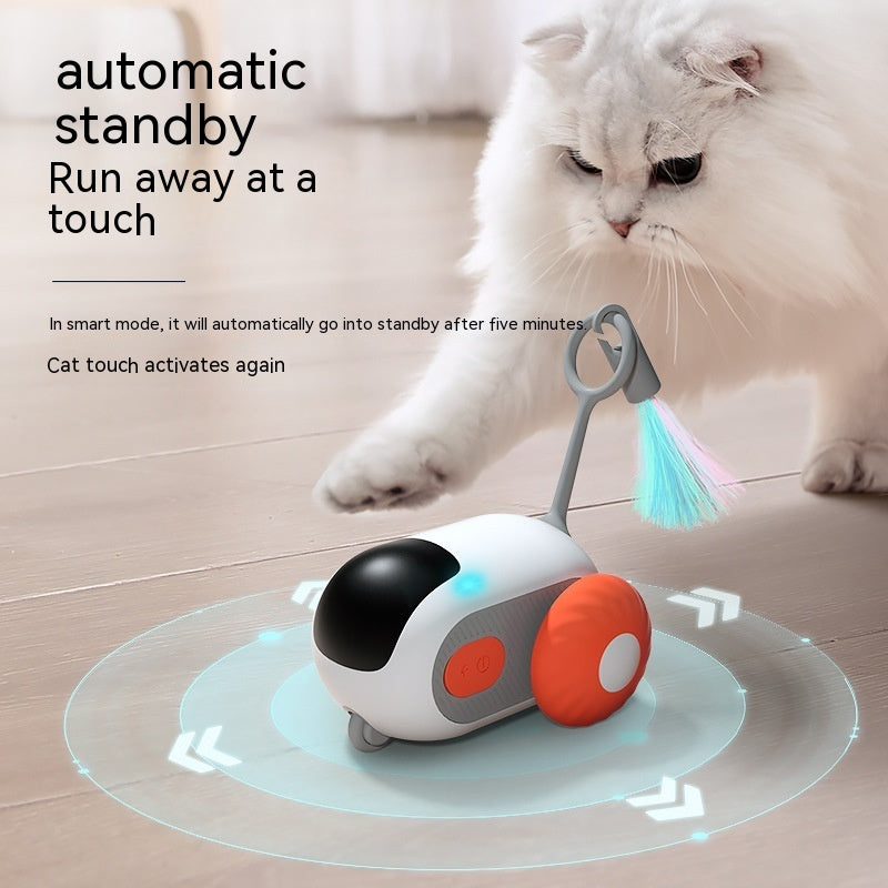 Remote Control Cat Toy Car – Automatic Chasing, USB Rechargeable