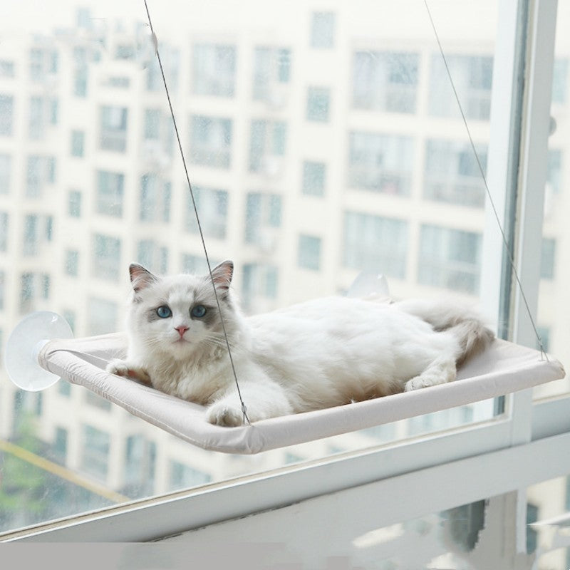 Cat Window Hammock – Sunbathing Perch for Indoor Cats