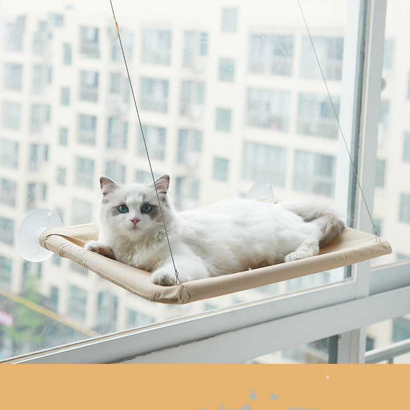 Cat Window Hammock – Sunbathing Perch for Indoor Cats