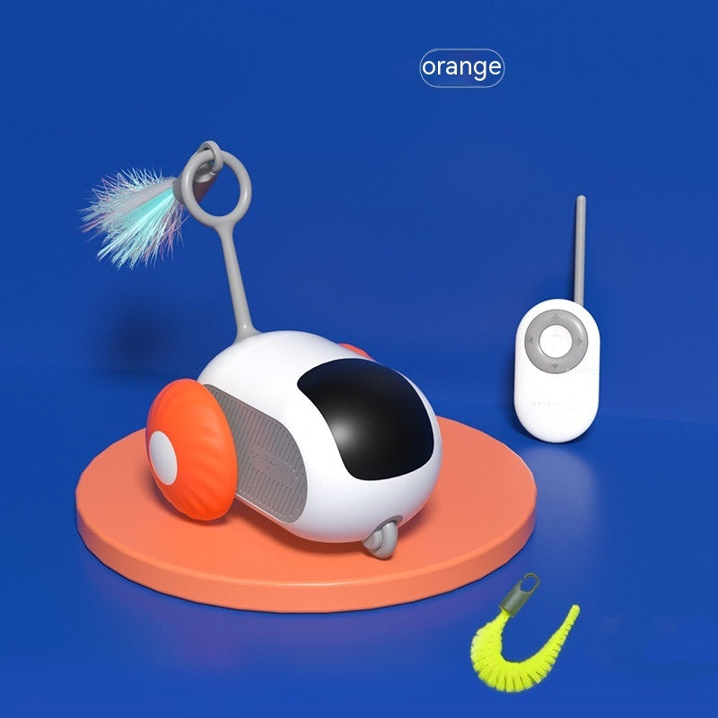 Remote Control Cat Toy Car – Automatic Chasing, USB Rechargeable