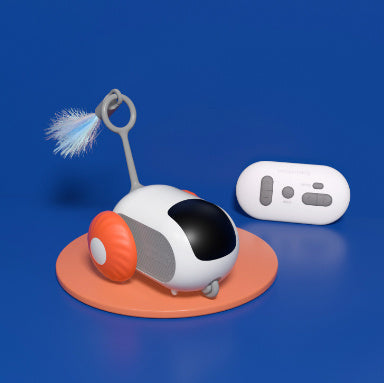 Remote Control Cat Toy Car – Automatic Chasing, USB Rechargeable
