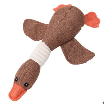 Plush Dog & Cat Toys with Squeaker – Interactive Sounding Pet Puzzle Toys for Small Dogs, Large Dogs & Cats