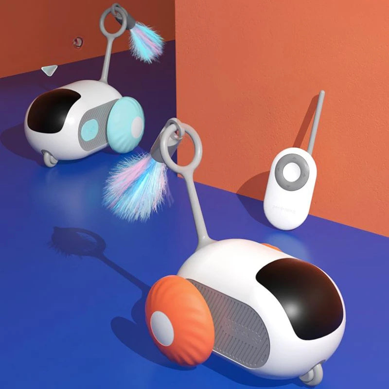 Remote Control Cat Toy Car – Automatic Chasing, USB Rechargeable
