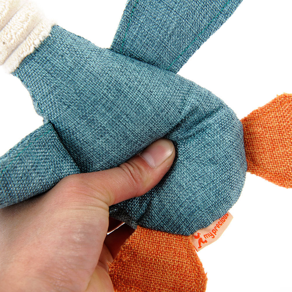 Plush Dog & Cat Toys with Squeaker – Interactive Sounding Pet Puzzle Toys for Small Dogs, Large Dogs & Cats
