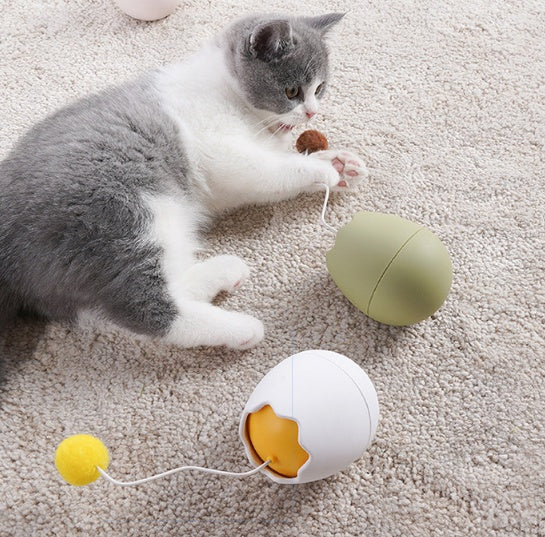 Interactive Electric Cat Toy – Funny Knot Ball for Indoor Cats