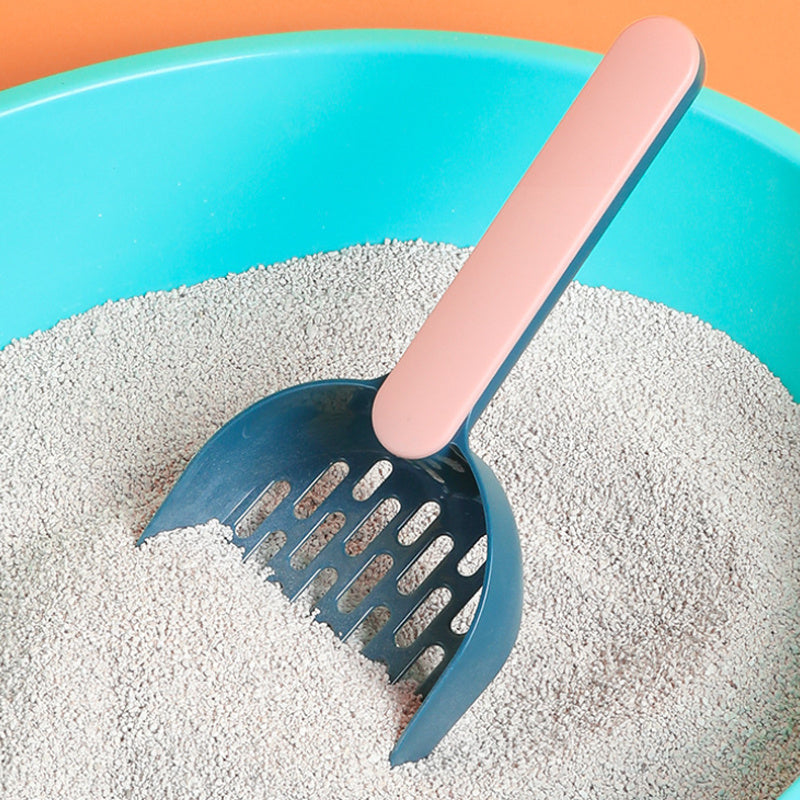 Multifunctional Cat Litter Scoop with Bag Storage – Pet Waste Cleaner for Cats & Dogs