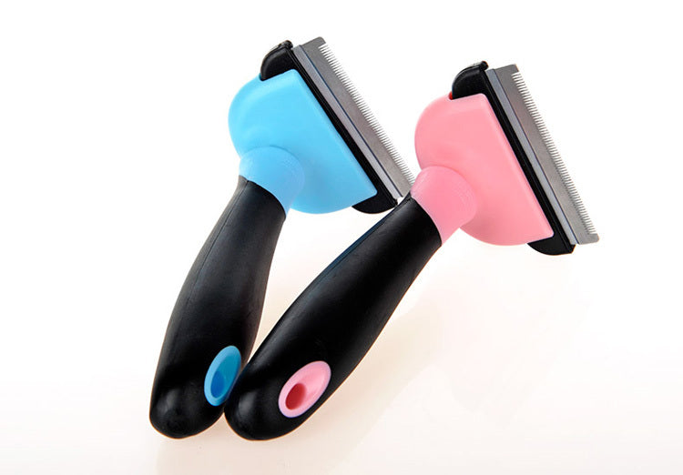 Pet Deshedding Comb for Dogs & Cats – Professional Grooming Tool for Long Hair, Reduces Shedding & Keeps Coat Healthy (S/M/L Sizes)