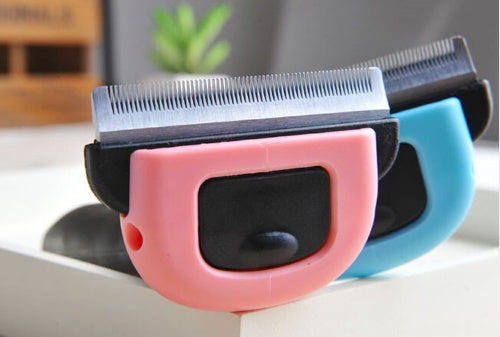 Pet Deshedding Comb for Dogs & Cats – Professional Grooming Tool for Long Hair, Reduces Shedding & Keeps Coat Healthy (S/M/L Sizes)