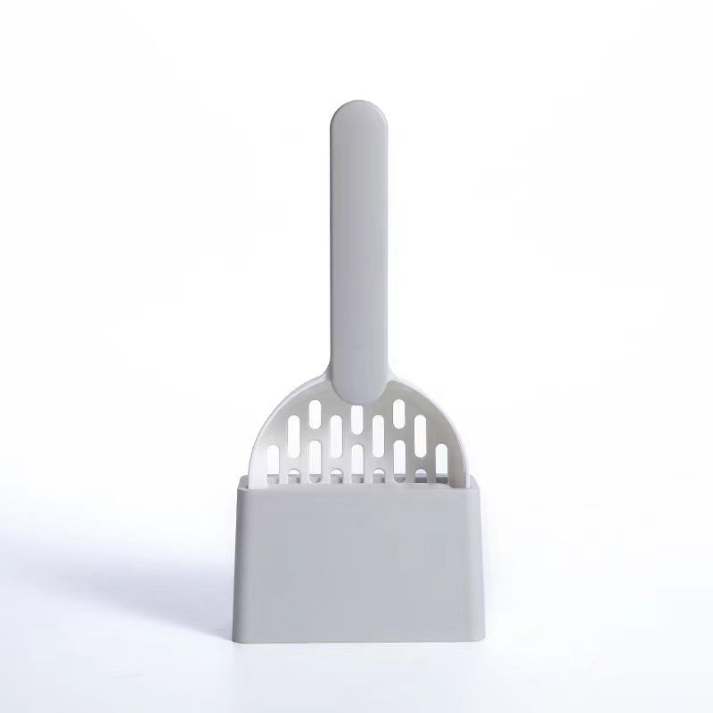 Multifunctional Cat Litter Scoop with Bag Storage – Pet Waste Cleaner for Cats & Dogs