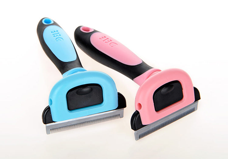 Pet Deshedding Comb for Dogs & Cats – Professional Grooming Tool for Long Hair, Reduces Shedding & Keeps Coat Healthy (S/M/L Sizes)