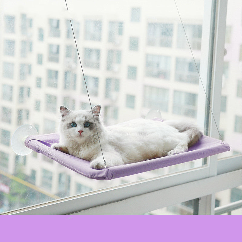 Cat Window Hammock – Sunbathing Perch for Indoor Cats