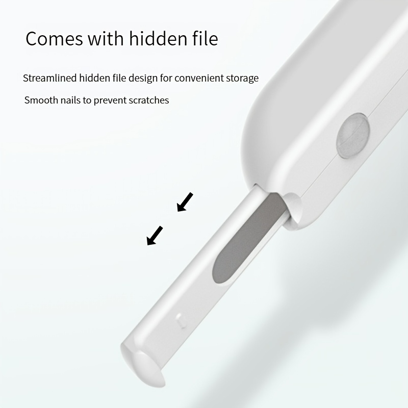 LED Light Pet Nail Cutter – Circular Safety Design for Dogs & Cats