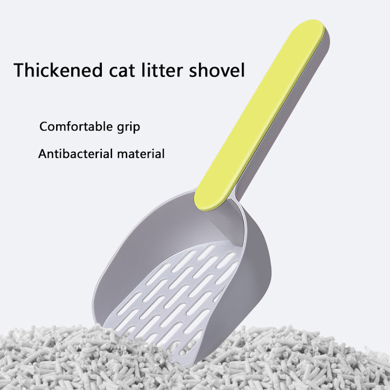 Multifunctional Cat Litter Scoop with Bag Storage – Pet Waste Cleaner for Cats & Dogs