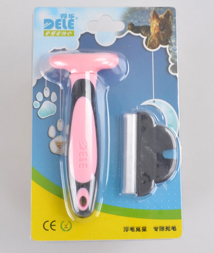 Pet Deshedding Comb for Dogs & Cats – Professional Grooming Tool for Long Hair, Reduces Shedding & Keeps Coat Healthy (S/M/L Sizes)
