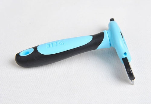 Pet Deshedding Comb for Dogs & Cats – Professional Grooming Tool for Long Hair, Reduces Shedding & Keeps Coat Healthy (S/M/L Sizes)