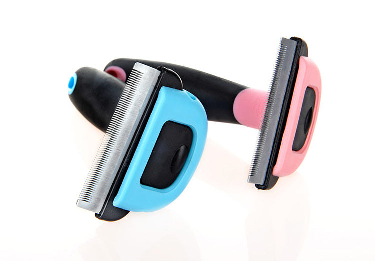 Pet Deshedding Comb for Dogs & Cats – Professional Grooming Tool for Long Hair, Reduces Shedding & Keeps Coat Healthy (S/M/L Sizes)