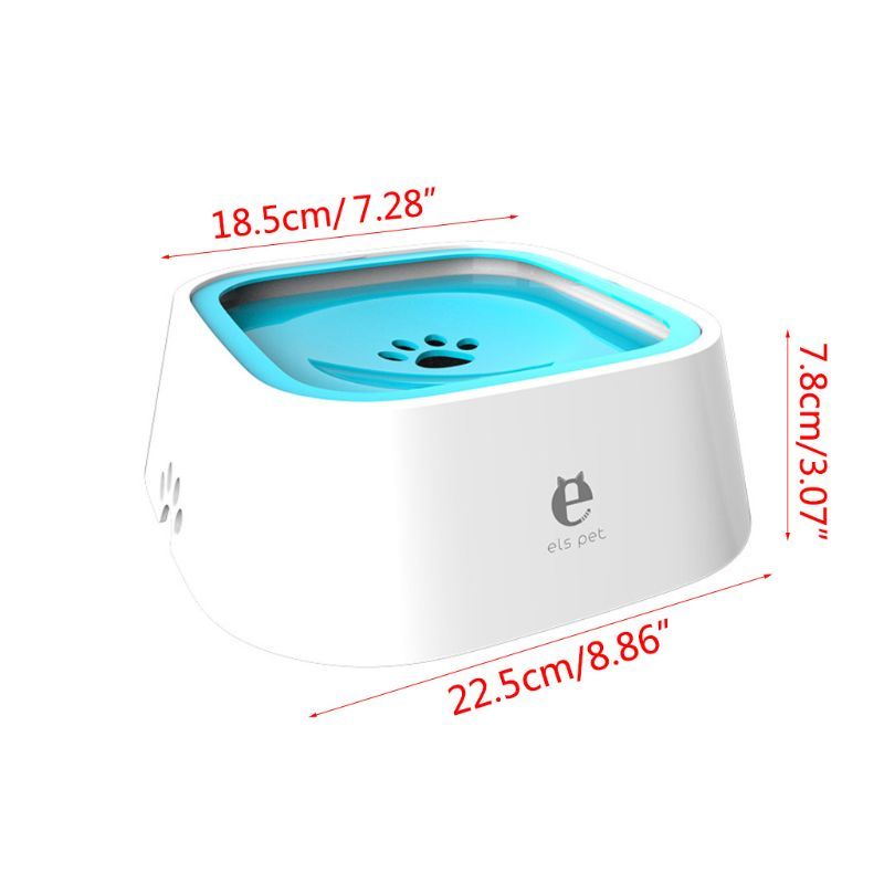 Splash-Proof Portable Dog & Cat Water Bowl – No Spill Travel Pet Bowl, 1.5L Capacity