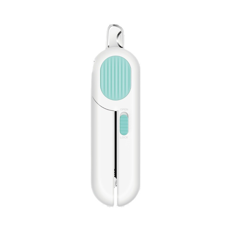 LED Light Pet Nail Cutter – Circular Safety Design for Dogs & Cats