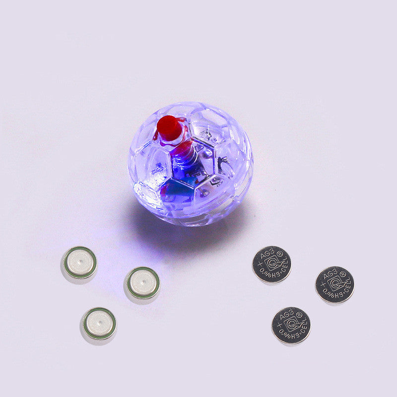 LED Glowing Cat Toy Ball – Interactive Light-Up Pet Training Ball for Cats & Dogs