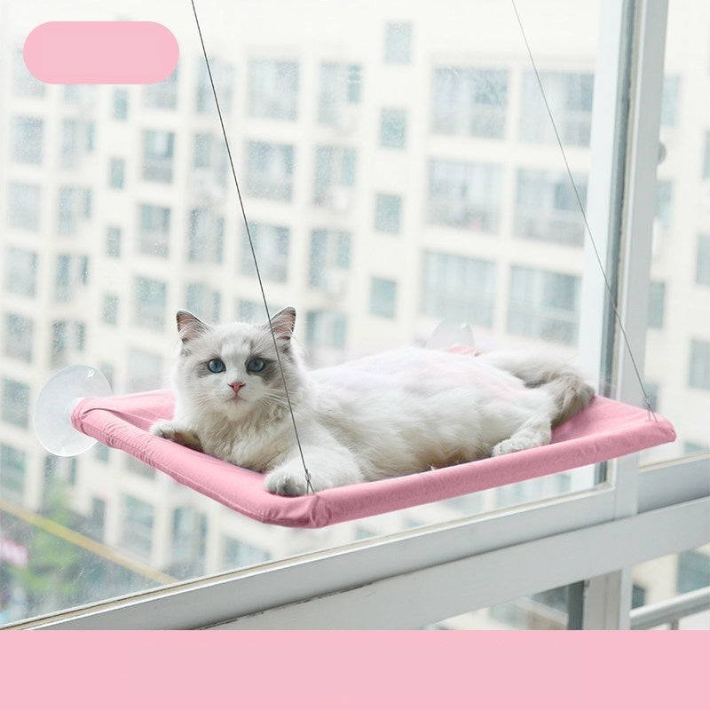 Cat Window Hammock – Sunbathing Perch for Indoor Cats
