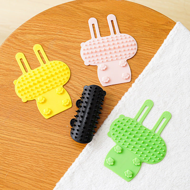 Pet Self-Grooming Corner Brush – Cat Hair Remover & Itch Relief Massager