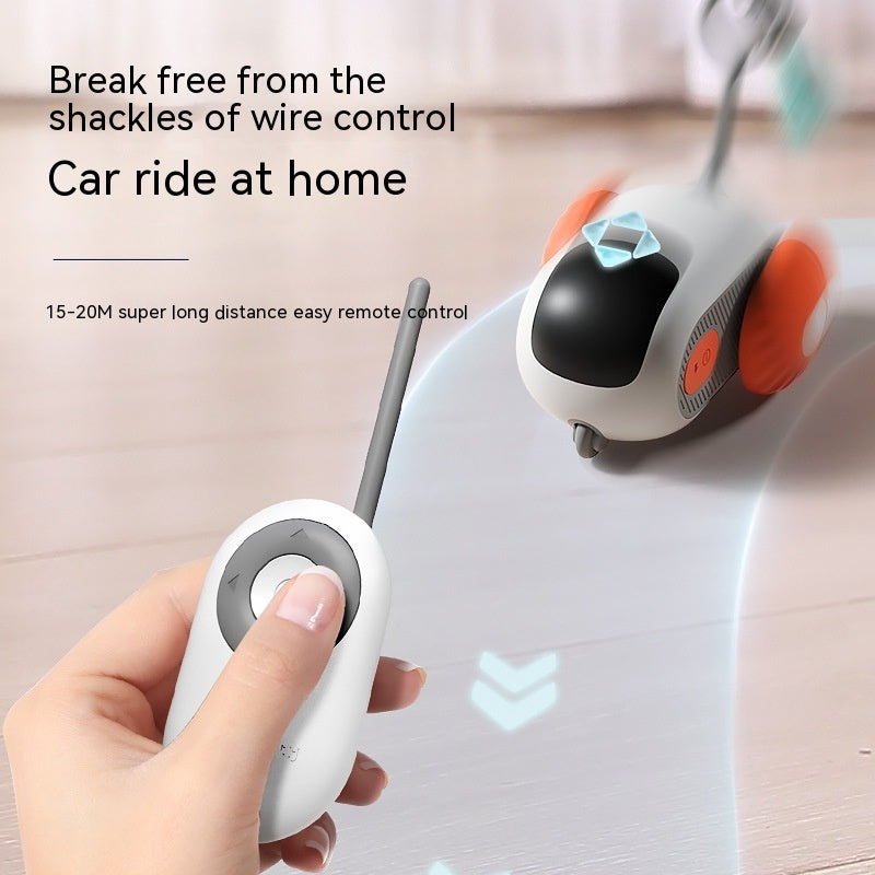 Remote Control Cat Toy Car – Automatic Chasing, USB Rechargeable