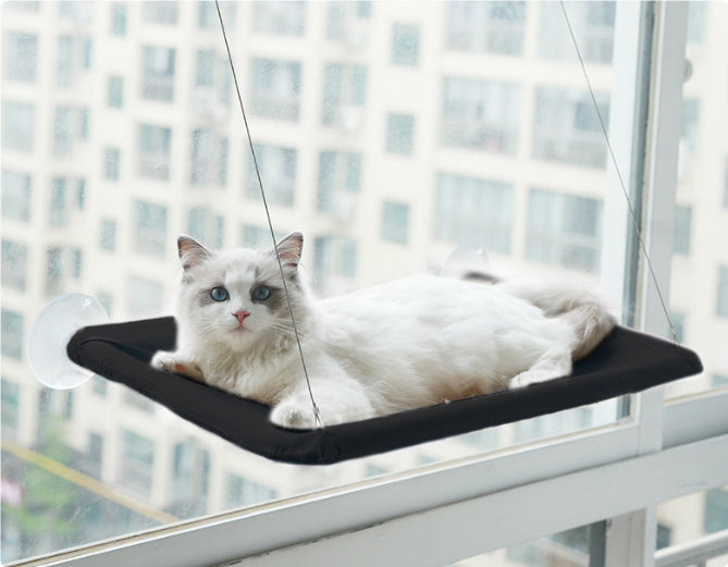 Cat Window Hammock – Sunbathing Perch for Indoor Cats