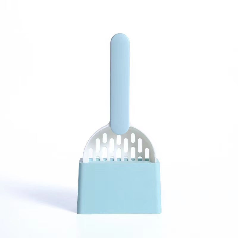 Multifunctional Cat Litter Scoop with Bag Storage – Pet Waste Cleaner for Cats & Dogs