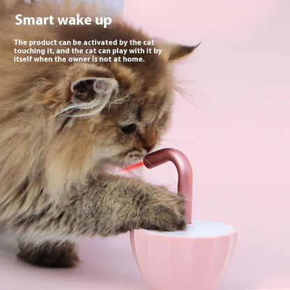 Cat Umbrella Laser Toy – Interactive Automatic Tumbler Toy for Indoor Cats, USB Rechargeable Smart Laser Game