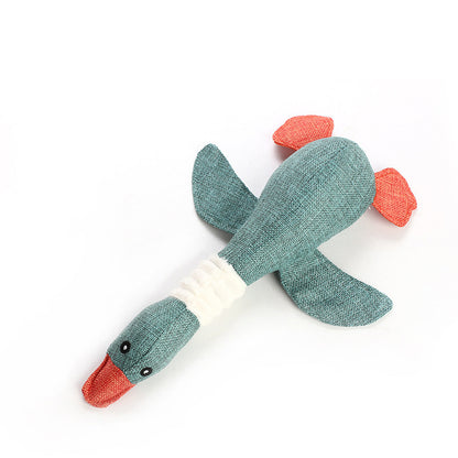 Plush Dog & Cat Toys with Squeaker – Interactive Sounding Pet Puzzle Toys for Small Dogs, Large Dogs & Cats