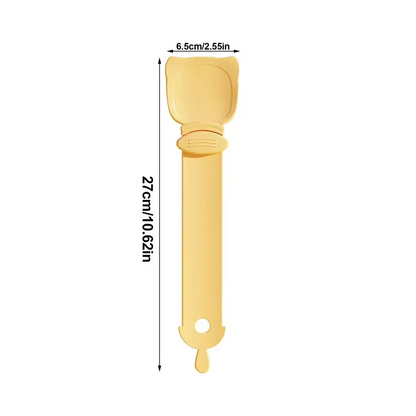 Cat Strip Feeding Spoon – Reusable Lickable Wet Food Spoon for Cats, Squeeze Design Pet Food Dispenser