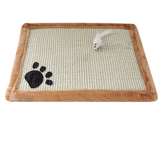 Fabric Cat Scratch Mat – Anti-Scratch Sofa & Floor Protector