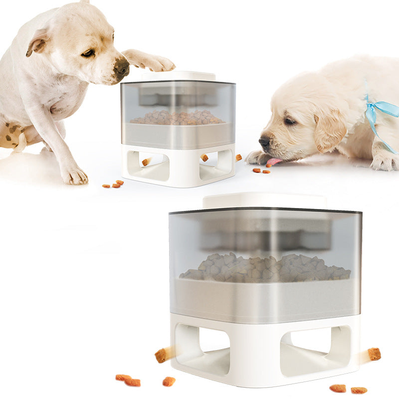 Interactive Dog & Cat Food Feeder Toy | Slow Feeder Puzzle Dispenser with Suction Cups