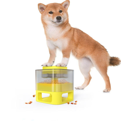Interactive Dog & Cat Food Feeder Toy | Slow Feeder Puzzle Dispenser with Suction Cups