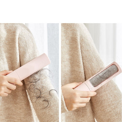 Reusable Pet Hair Remover Brush – Self-Cleaning Lint Roller for Dogs & Cats, Portable Fur Cleaner for Clothes, Furniture & Travel