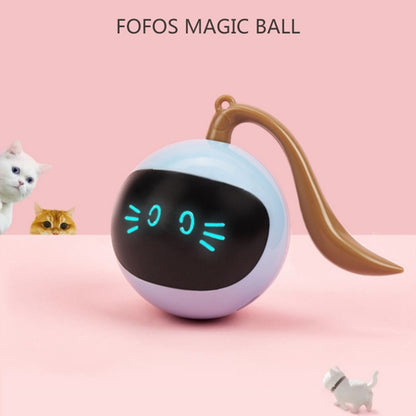 Pet Smart Interactive LED Rotating Ball | 360° Automatic Cat Toy with Lights