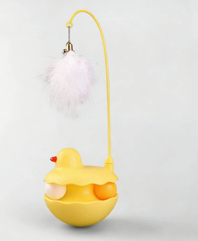 Interactive Cat Toy Ball with Bell – Self-Play Mint Ball Teaser for Indoor Cats