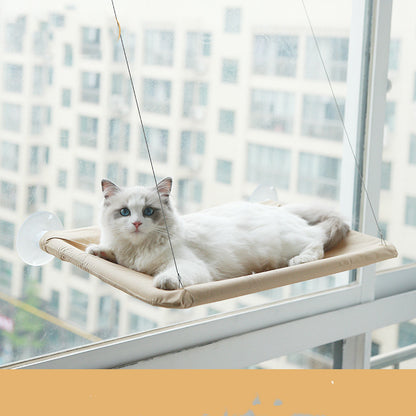 Cat Window Hammock – Sunbathing Perch for Indoor Cats