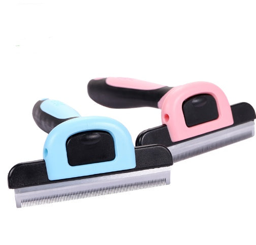 Pet Deshedding Comb for Dogs & Cats – Professional Grooming Tool for Long Hair, Reduces Shedding & Keeps Coat Healthy (S/M/L Sizes)