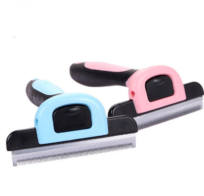 Pet Deshedding Comb for Dogs & Cats – Professional Grooming Tool for Long Hair, Reduces Shedding & Keeps Coat Healthy (S/M/L Sizes)