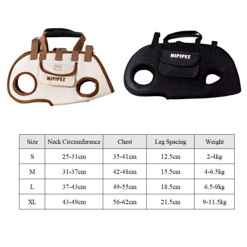 3-Pack Outdoor Dog Carrier Backpack with Harness & Leash – Breathable Pet Sling Crossbody Bag for Small Dogs & Cats