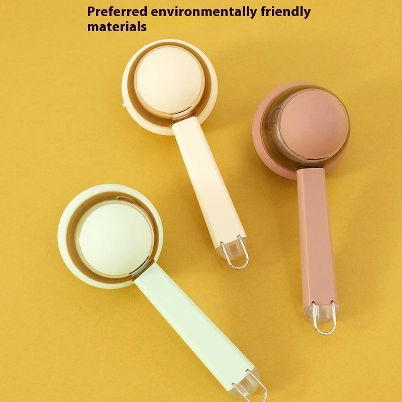 3-in-1 Pet Bath Brush – Dog & Cat Shower Massage Brush with Shampoo Dispenser and Hair Removal Comb