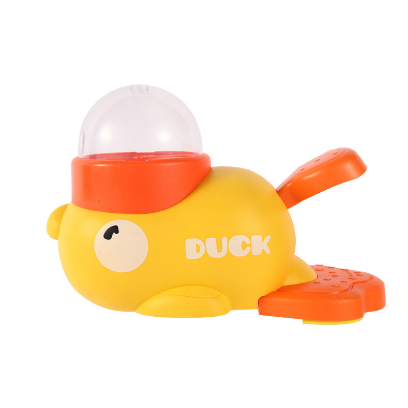 Interactive Puzzle Feeder for Dogs & Cats – Cartoon Duck Treat Dispenser Toy