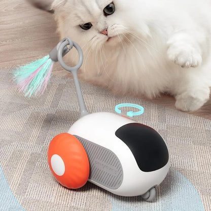 Remote Control Cat Toy Car – Automatic Chasing, USB Rechargeable