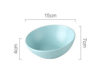 Ceramic Pet Bowl – Non-Slip Food & Water Dish for Cats and Small Dogs